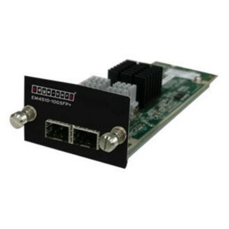 EDGECORE AMERICAS NETWORKING Dual Port 10G Sfp+ Uplink Optional Module For Ecs4510 Series EM4510-10GSFP+